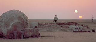 Luke Skywalker et les deux soleils