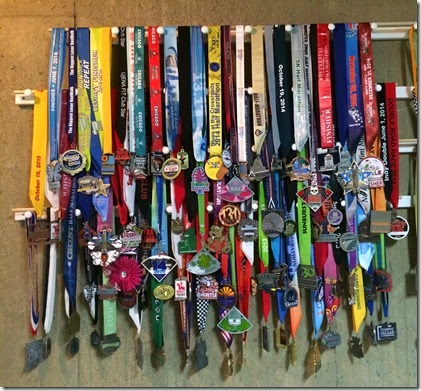 Medal Wall 2014, 12-31