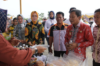 Pemprov Lampung Gelar Bazar dan Pasar Murah di Kabupaten Pringsewu