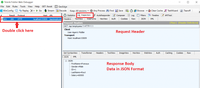How to Request Web API Service to Return Data in JSON Format?