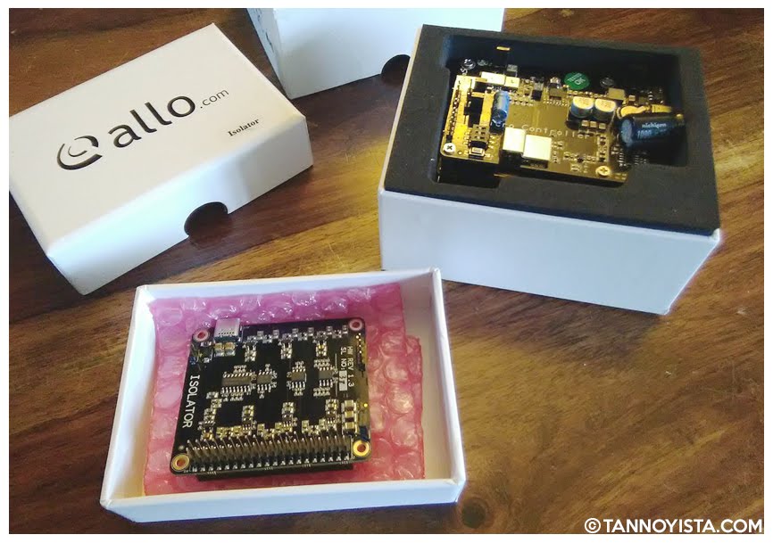 The ALLO Katana DAC + Isolator unboxing - Tannoyista.com