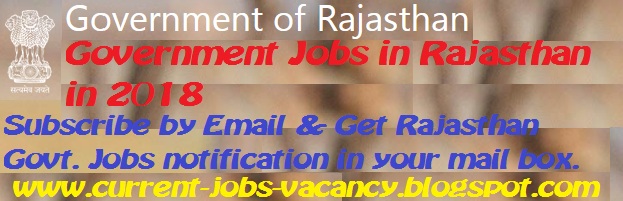 Jobs in Rajasthan