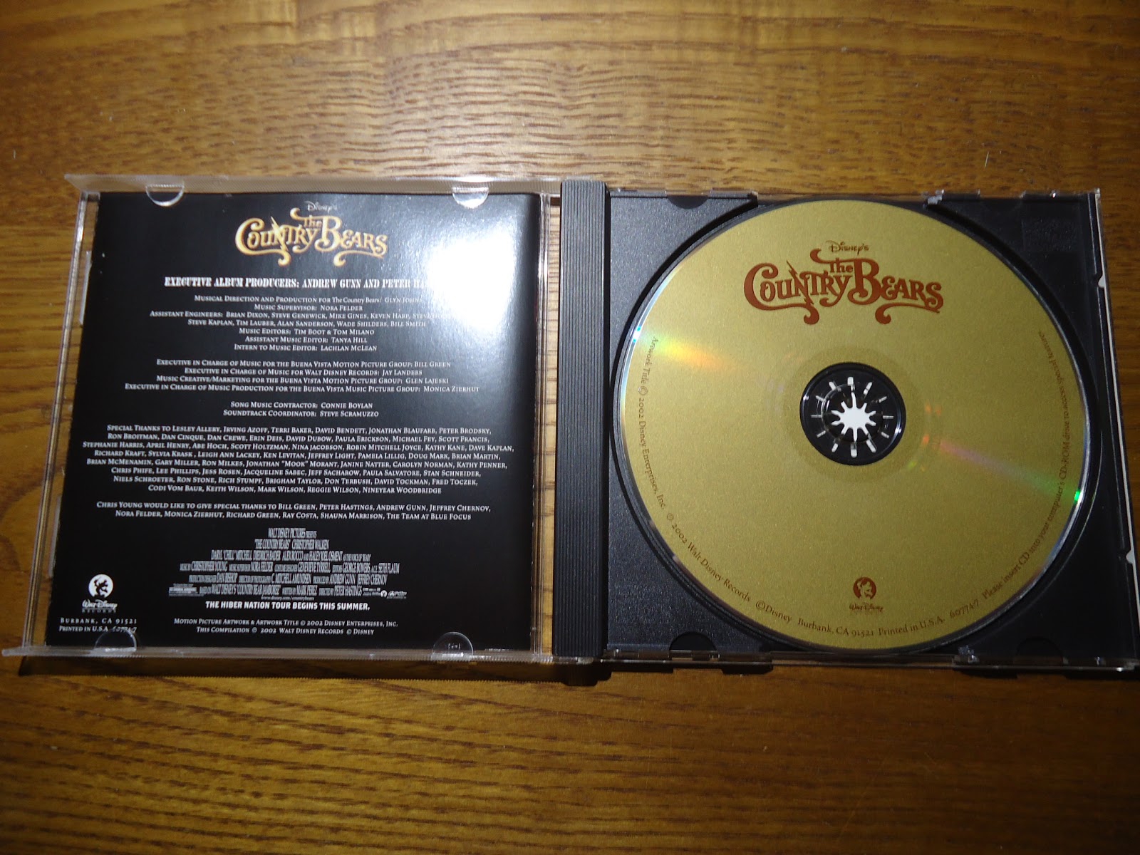 ディズニーのcd 映画サントラ カントリー ベアーズ オリジナル サウンドトラック を買ってみた ぼくのケチリッチな節約日記