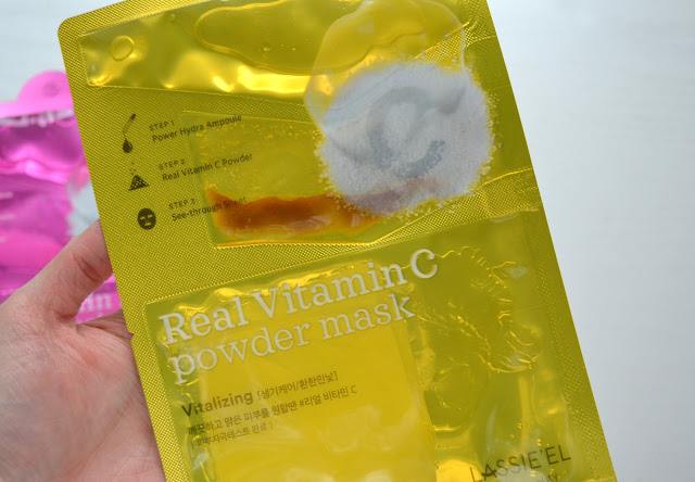 Lassie'el Real Vitamin E and C Powder Masks