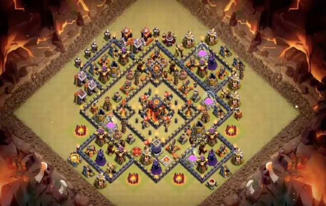 Strategi terkuat COC TH 10 Anti Miner