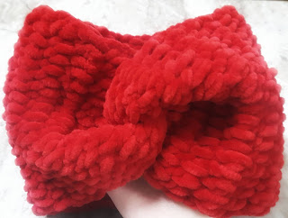 بندانة كروشيه بغرزة سهلة   headband crochet  سورتيت للشعر