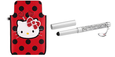 Funda Ipad lapiz tactil Hello Kitty Swarovsky