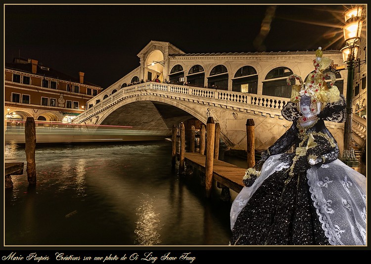 Poupée carnaval de Venise
