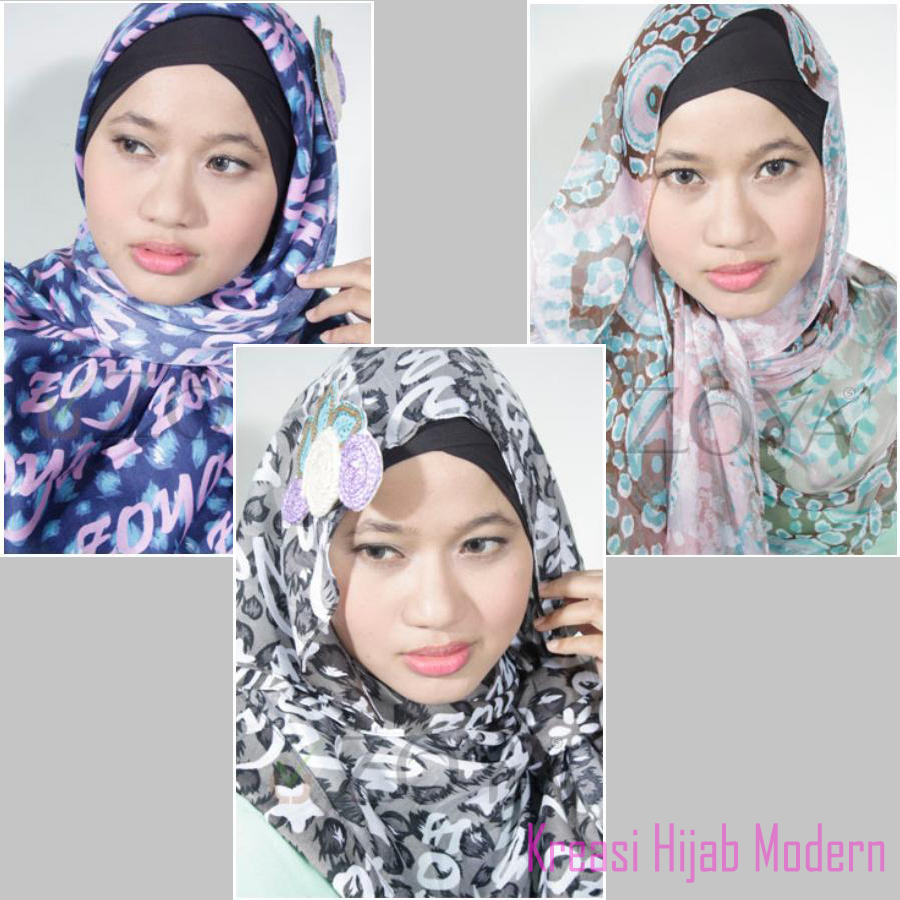 Tips Berhijab Untuk wajah Bulat  Kreasi Hijab Modern