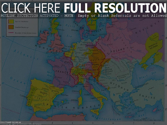 Color In Map Of Europe 