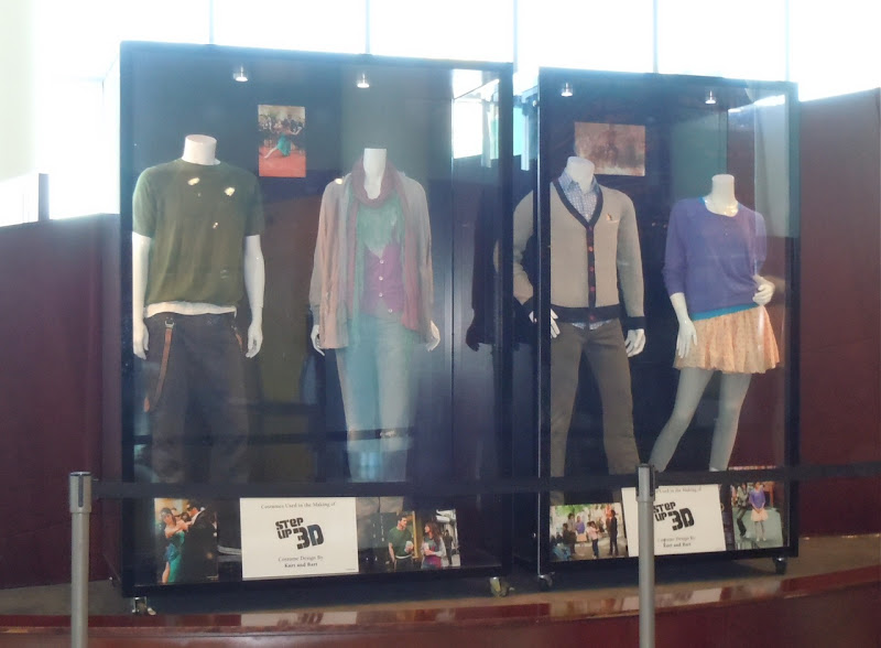 Step Up 3D film costume exhibit