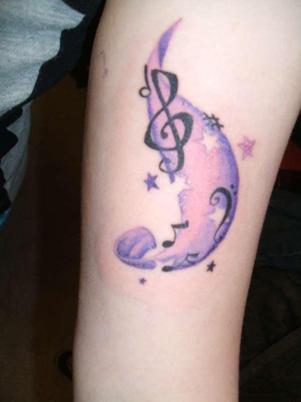 musical notes tattoo designs