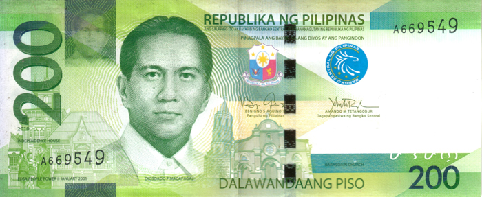 Gambar Uang Filipina dan Nama Mata Uang Negaranya Gambar 