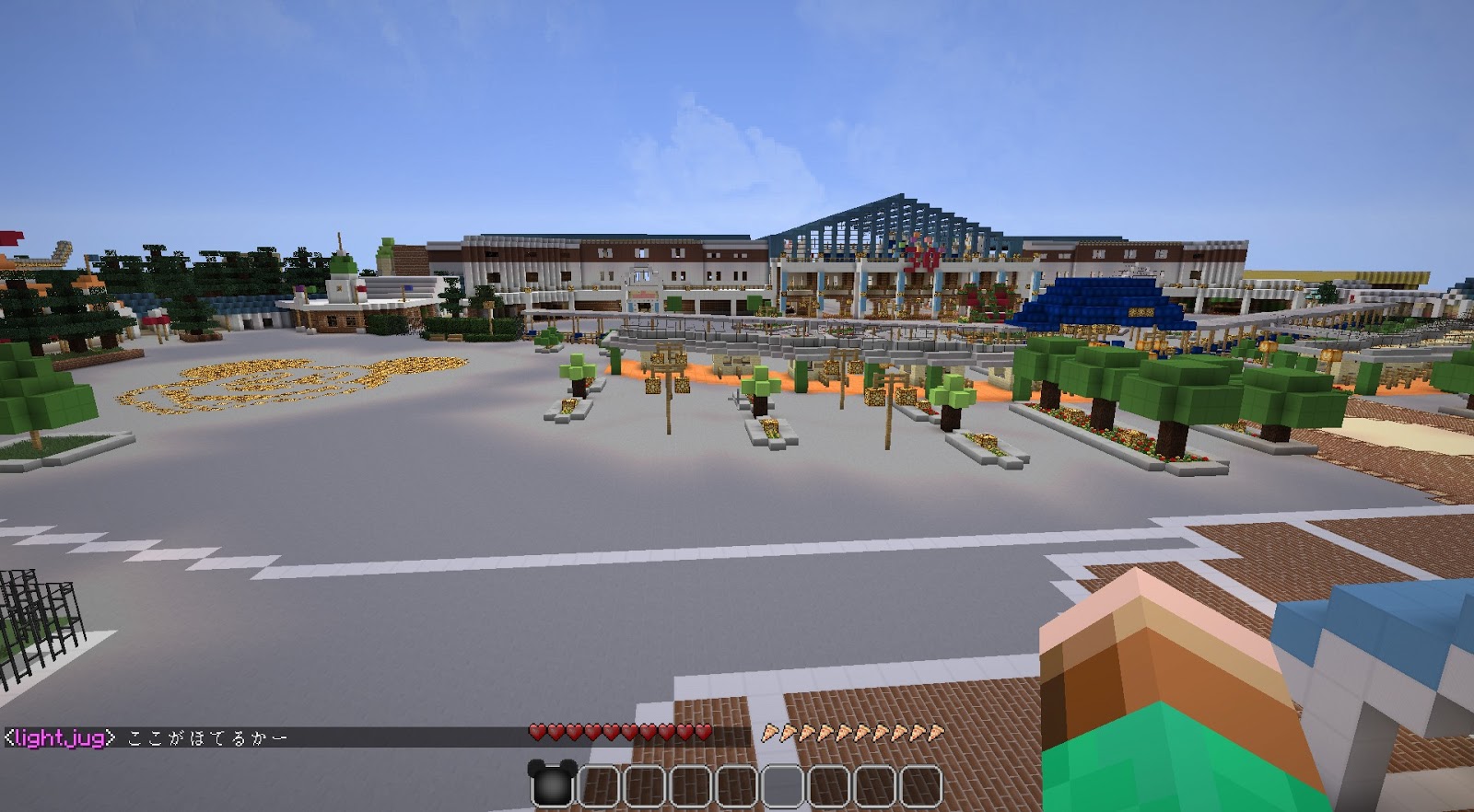 Aban S Nest マインクラフトtokyo Disney Land再現プロジェクトツアー