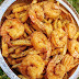 Seasoned Fried Shrimp and French Fries