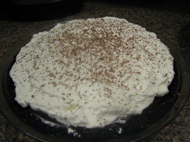 Classic Diner Style Chocolate Pie