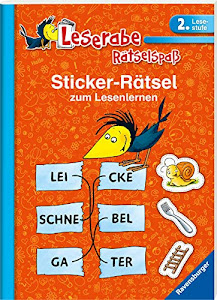 Sticker-Rätsel zum Lesenlernen (2. Lesestufe) (Leserabe - Rätselspaß)