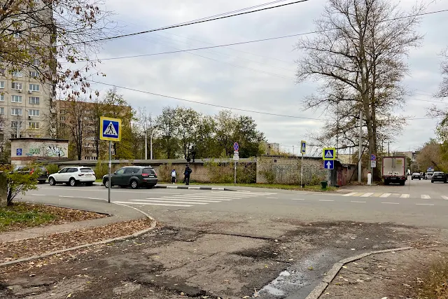 Жуковский, улица Серова, улица Гарнаева, микрорайон Рынок (квартал № 13), гаражи (ГЭК «Стрела»)