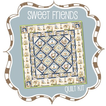 Sweet Friends Quilt Kit