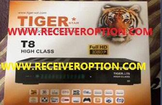  TIGER T8 HIGH CLASS HD RECEIVER AUTO ROLL POWERVU KEY NEW SOFTWARE