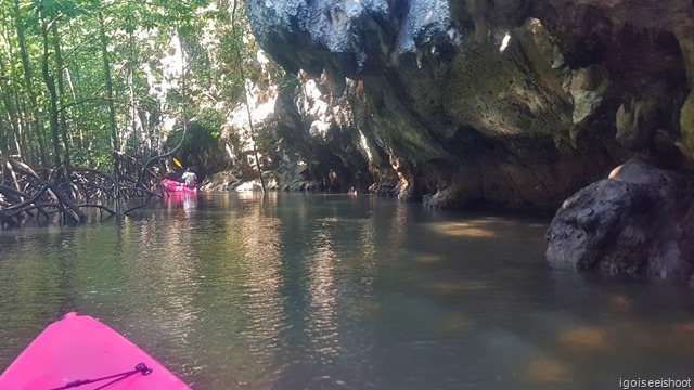 Kayaking in Ao Thalene, Krabi