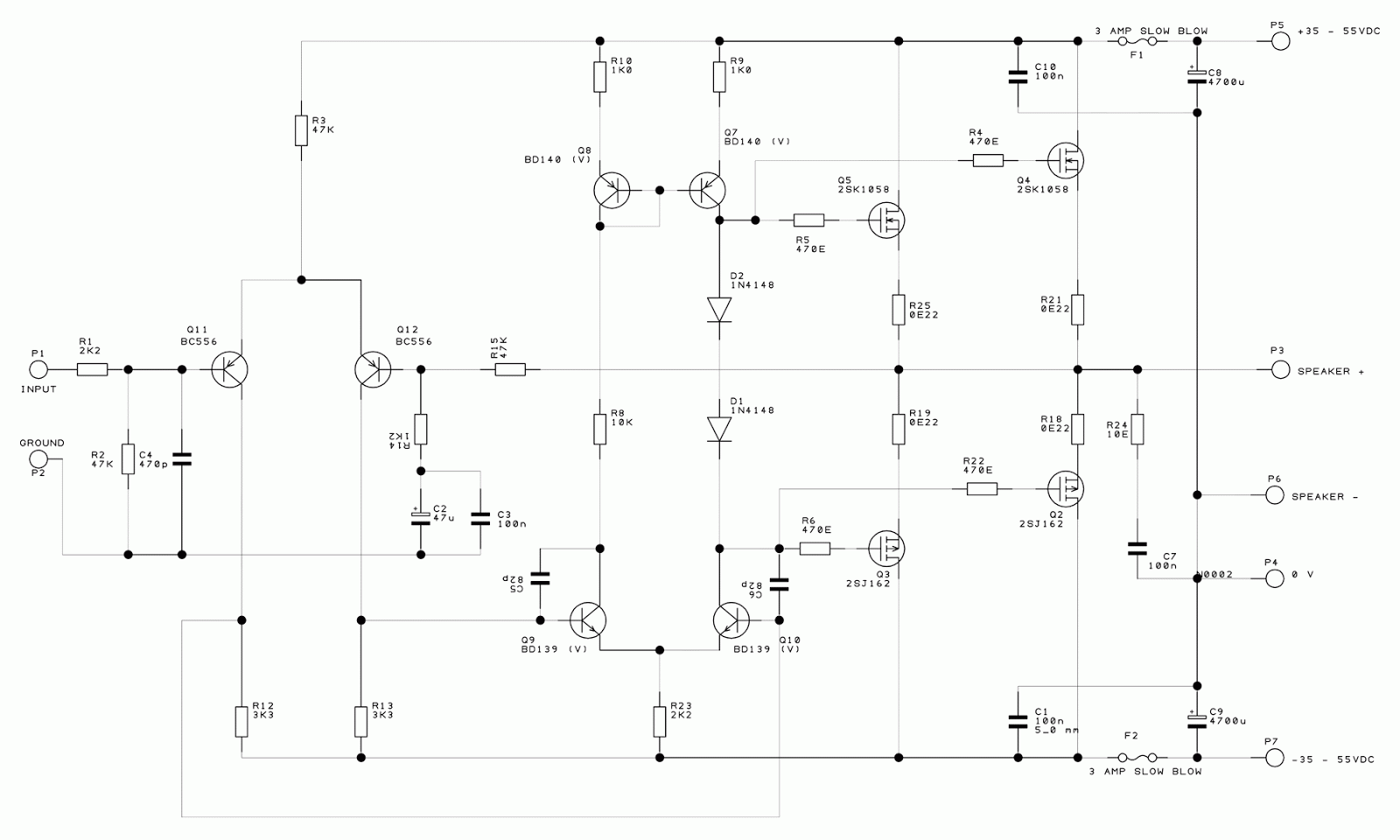  kumpulan  skema  amplifier  joel bbc