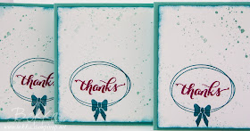 Pretty Thankful - Three Quick Thank You Cards