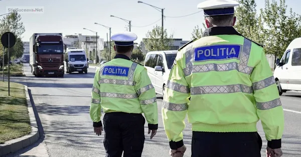 Cap tractor cu numere false oprit de polițiști din drumul către RAR Suceava. Șoferului i s-a întocmit dosar penal