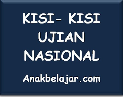 kisi-kisi ujian nasional kelas 6 SD tahun 2016