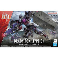 Bandai 1/72 BRADY FOX (TYPE G) Color Guide & Paint Conversion Chart