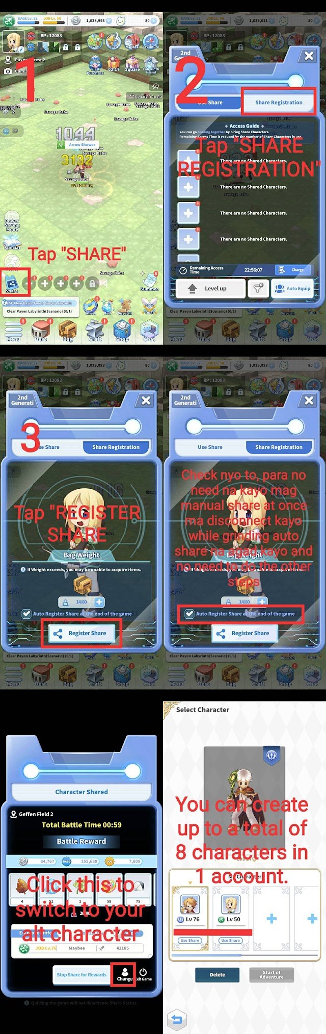 Guide: How to do offline grind in Ragnarok Labyrinth NFT