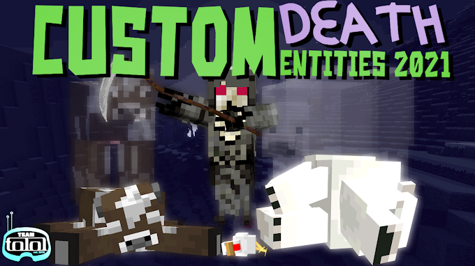 Custom Death Entities 2021 | Minecraft Addon