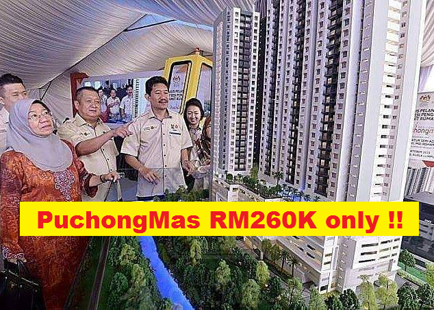 Taiko Property: Residency Puchongmas [RM260k]