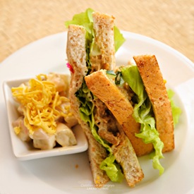 Cafe Sabel's Chicken Sandwich