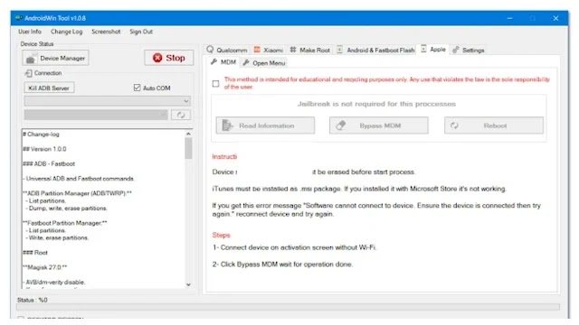 Android Win Tool v1.0.8 Download Free