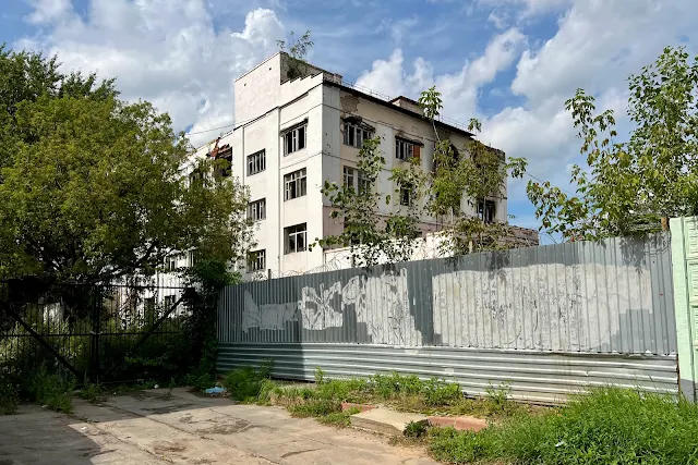 улица Золоторожский Вал, бывший хлебокомбинат «Золоторожский хлеб», корпус 1928 года постройки