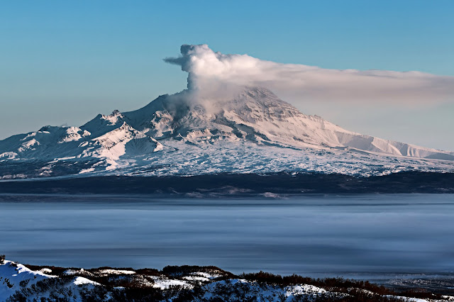 Shiveluch Volcano Eruption