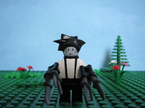 Lego Edward Scissorhands by SirSquid