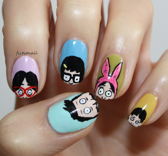 Bob's Burgers Nail Art