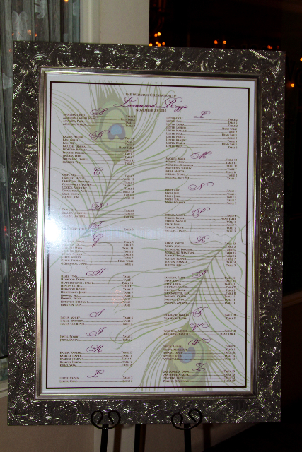 REAL THING Seating chart and photobooth sign