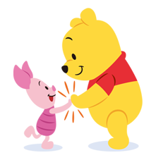 10 STIKER KARTUN WINNIE  THE POOH  Kumpulan Kartun