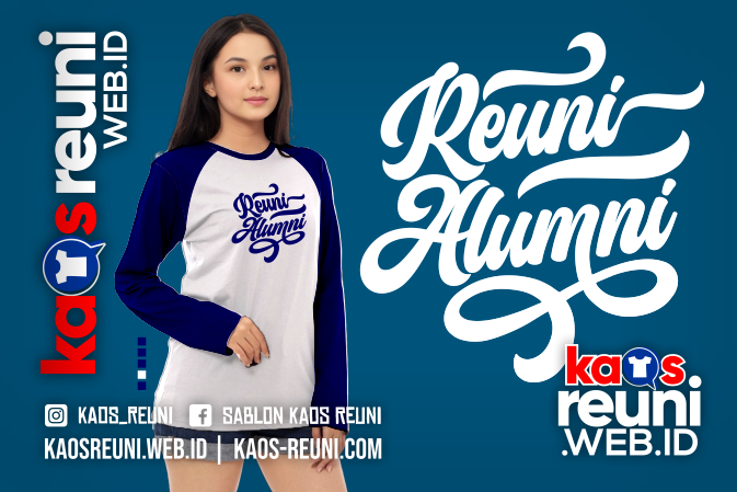 Desain Kaos Reuni Alumni Angkatan Tahun 2000-an