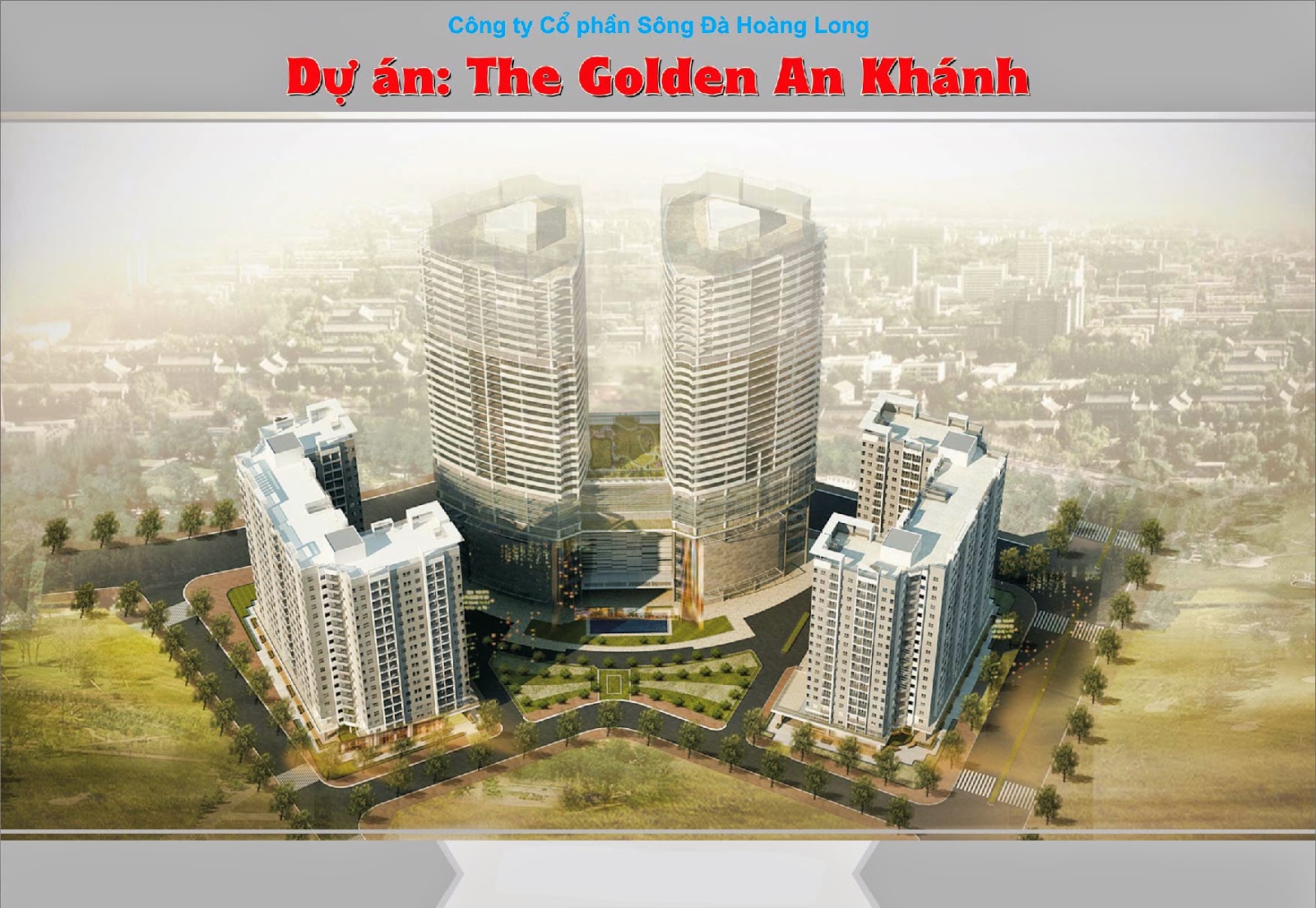 Mặt Bằng nhà tập thể The Golden An Khánh