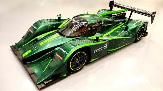 The LolaDrayson B12 69EV features Drayson's brand new 4X2640 electric 