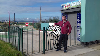 Crazy Golf at Drift Park in Rhyl