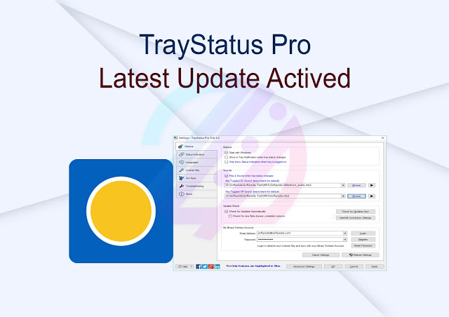 TrayStatus Pro Latest Update Activated