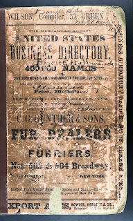 An old city directory cover.