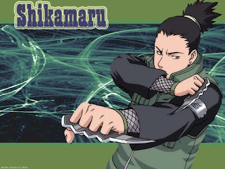 Shikamaru with asuma weapon wallpaper