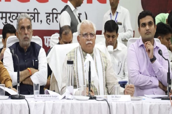 cm-manohar-lal-khattar-in-faridabad-haryana