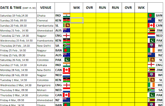 World Cup Time Table Cricket. tattoo world cup 2011 cricket time table. Cricket+world+cup+2011+ world cup